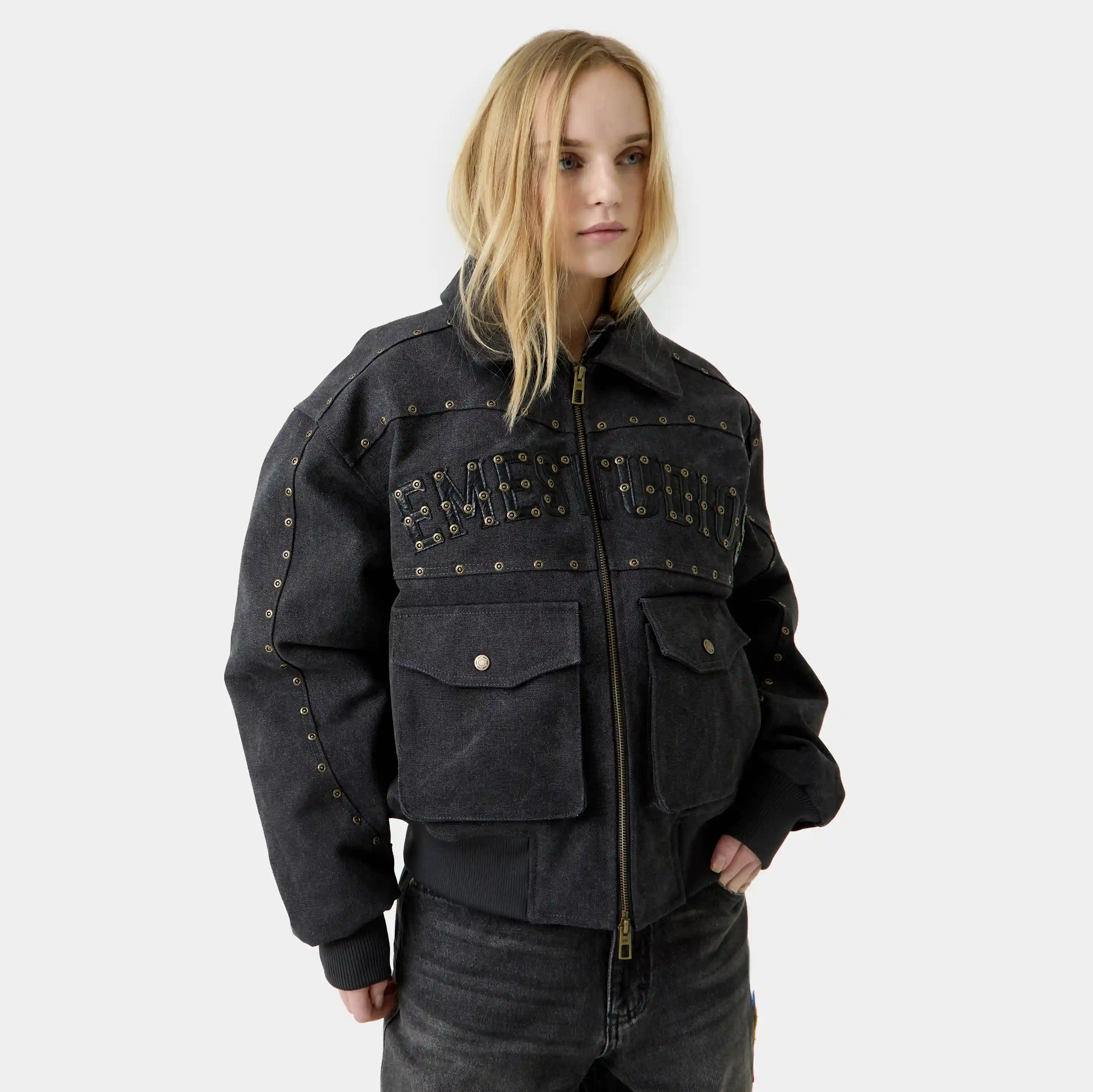 Drift Shadow Workwear Bomber Jacket Outerwear Eme Studios