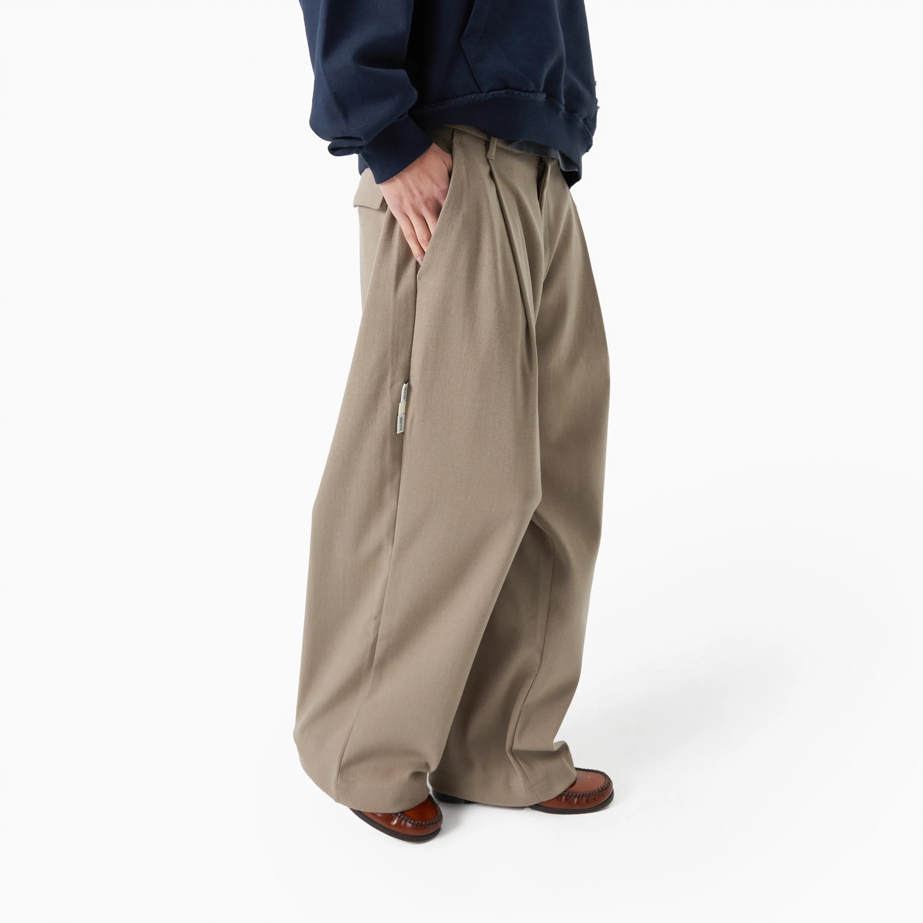 Fellas Tailored Almond Pants Pants eme