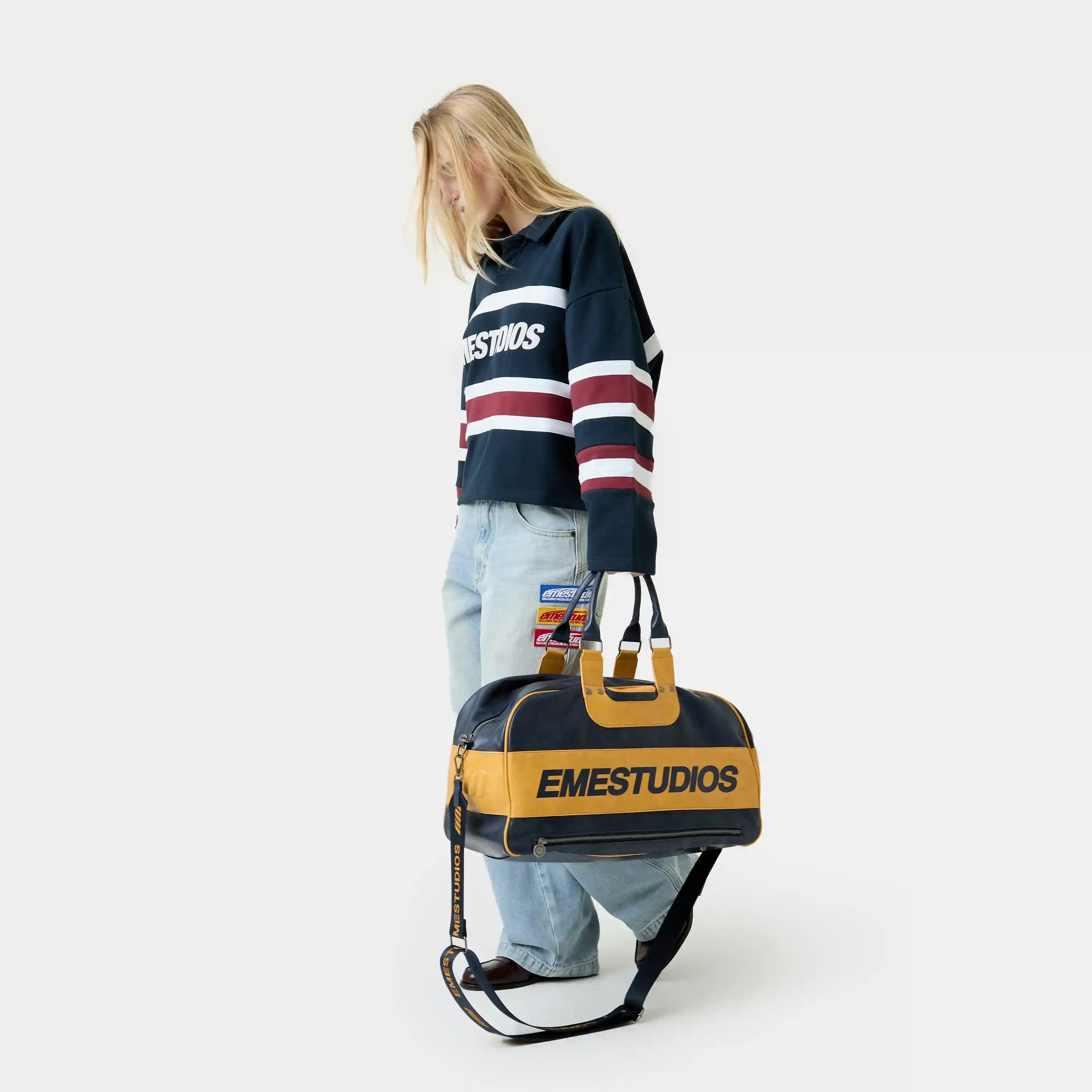 Rush Navy Duffle Bag Accesories Eme Studios