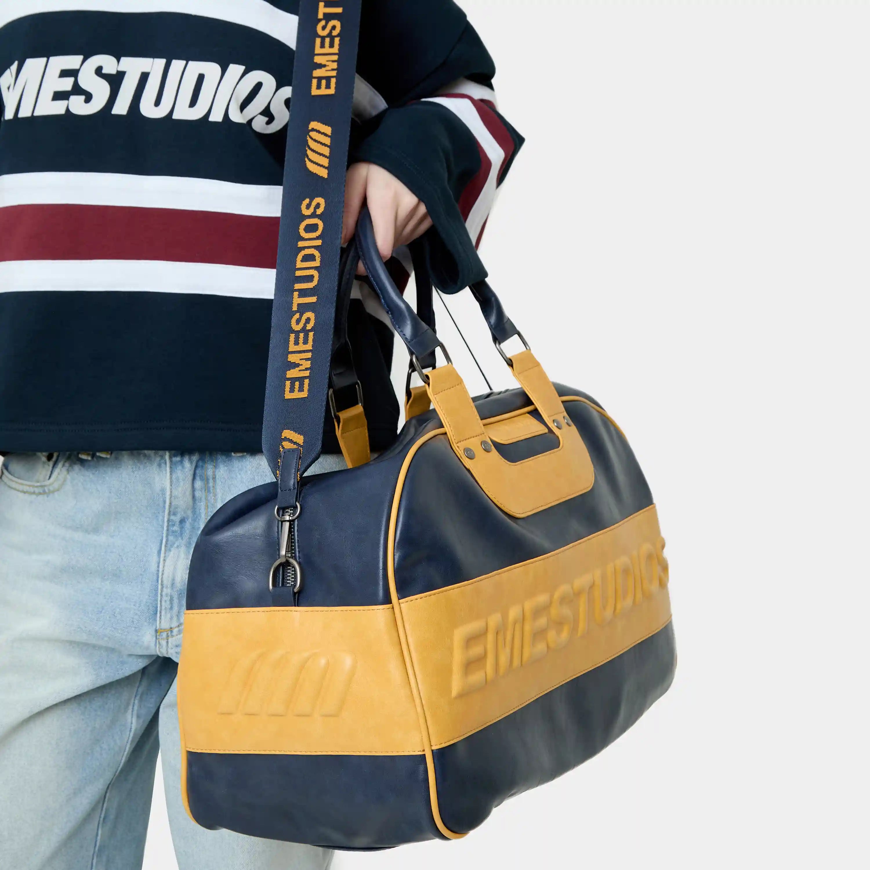 Rush Navy Duffle Bag Accesories Eme Studios