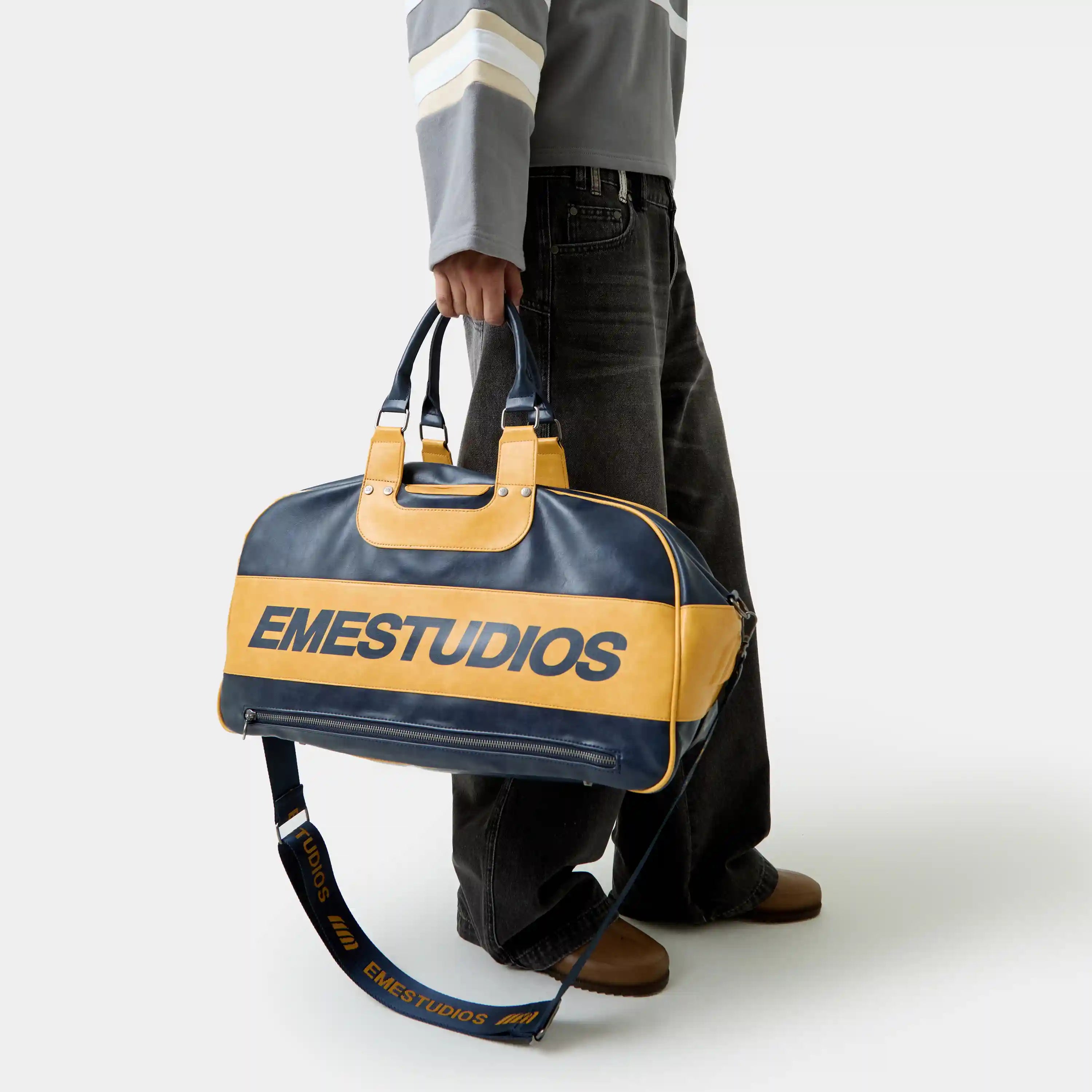 Rush Navy Duffle Bag Accesories Eme Studios