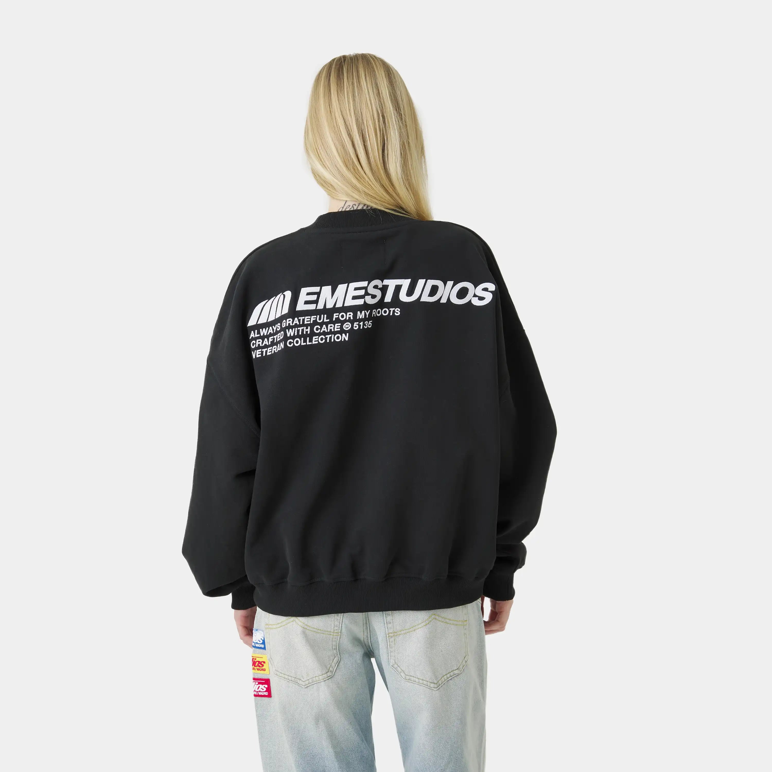 Roots Shadow Oversized Crewneck Sweatshirts Eme Studios