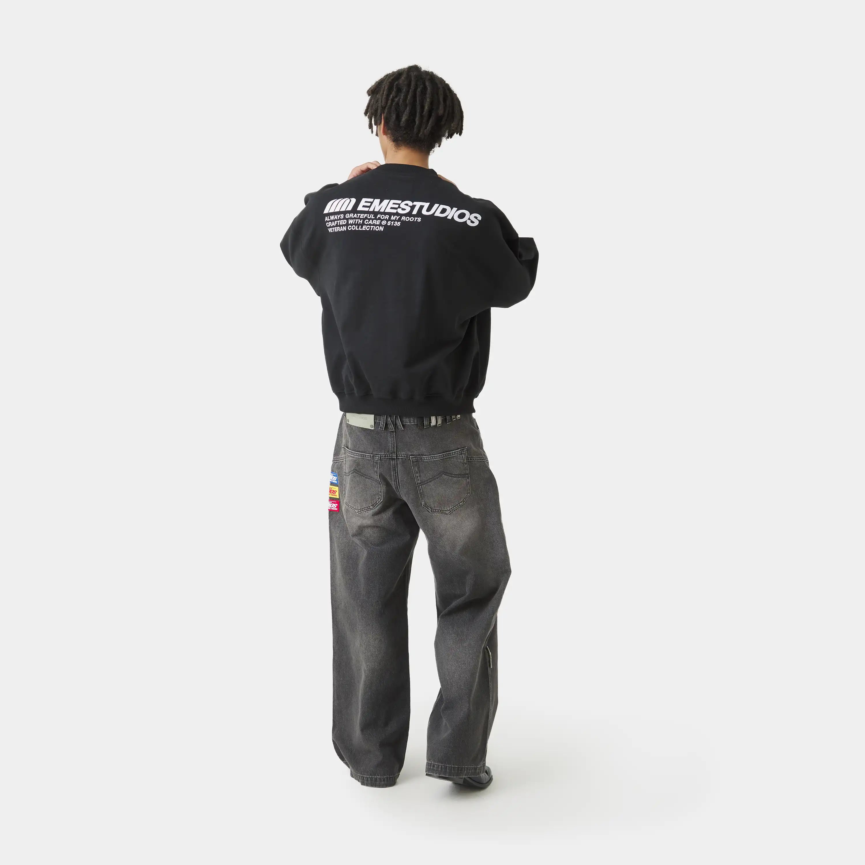 Roots Shadow Oversized Crewneck Sweatshirts Eme Studios