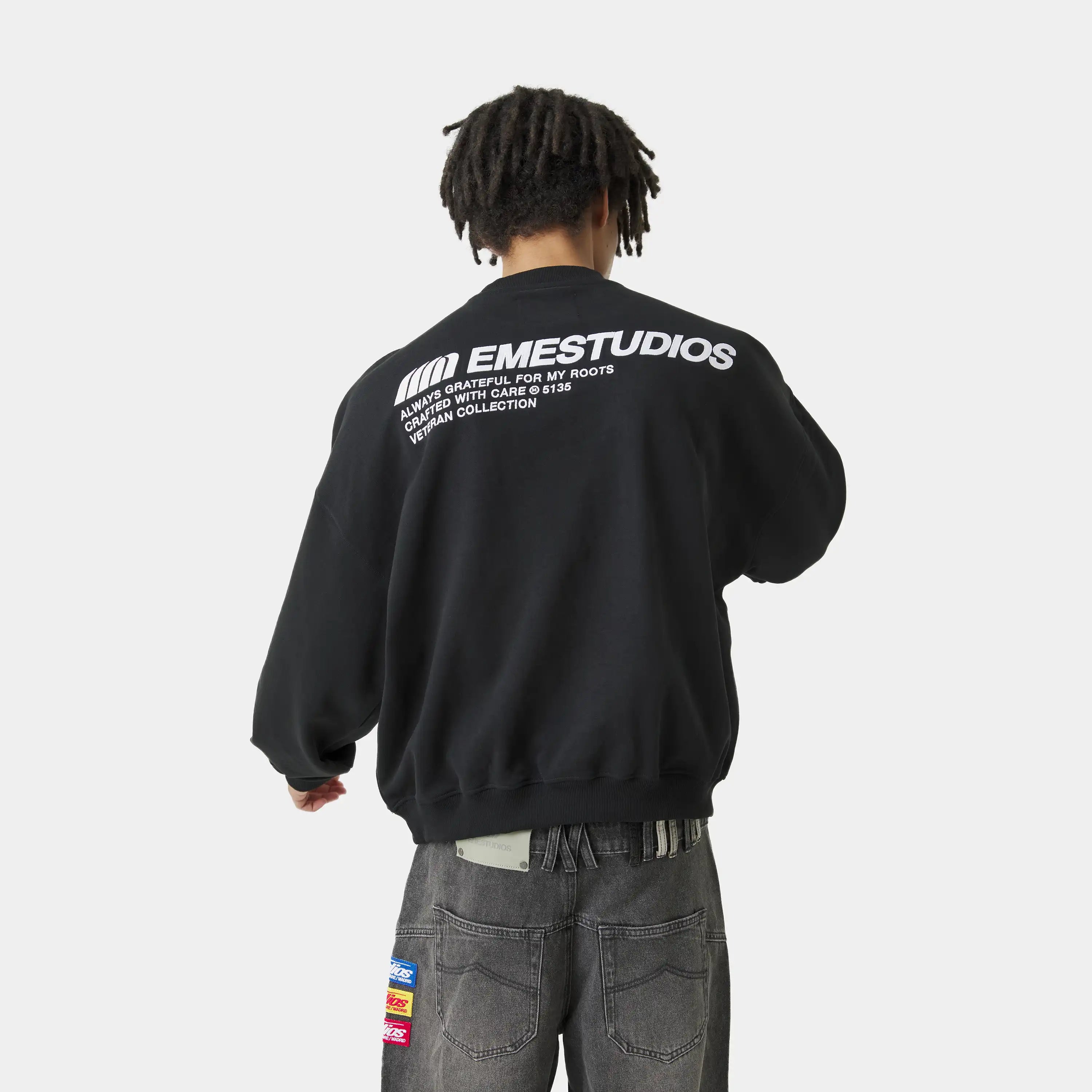 Roots Shadow Oversized Crewneck Sweatshirts Eme Studios