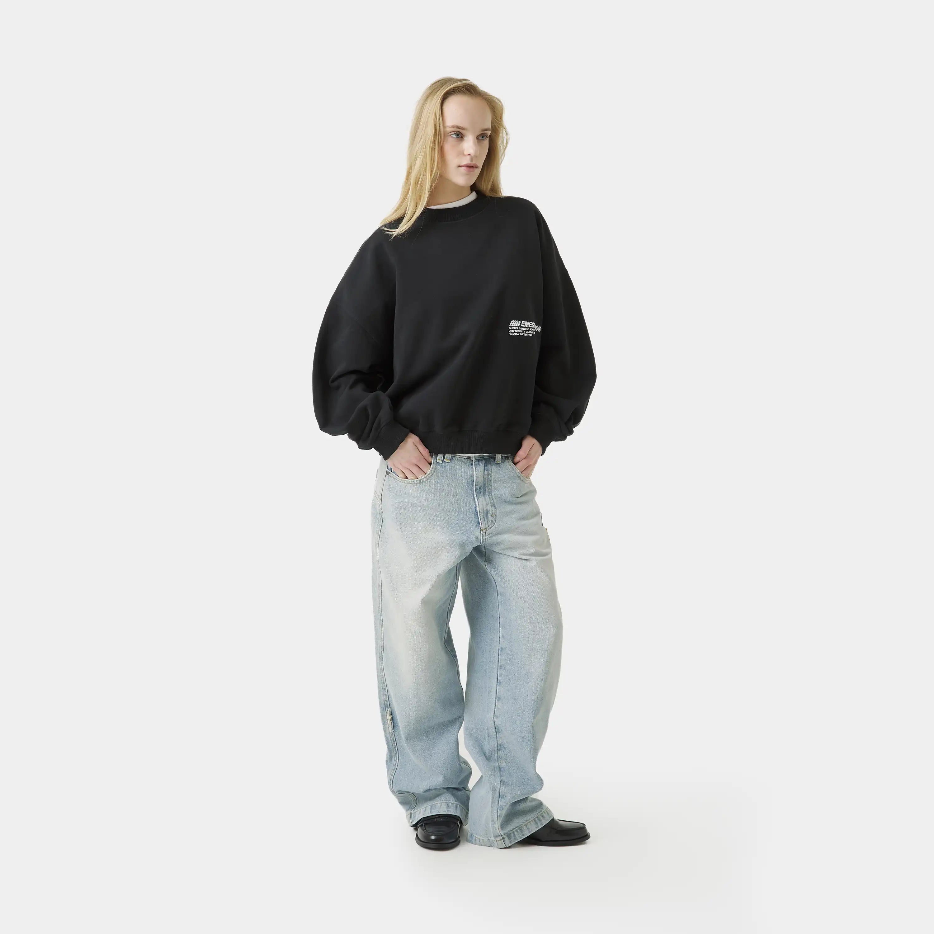 Roots Shadow Oversized Crewneck Sweatshirts Eme Studios