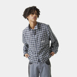 Ivy Navy Boxy Shirt Shirts Eme Studios