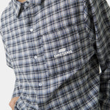 Ivy Navy Boxy Shirt Shirts Eme Studios