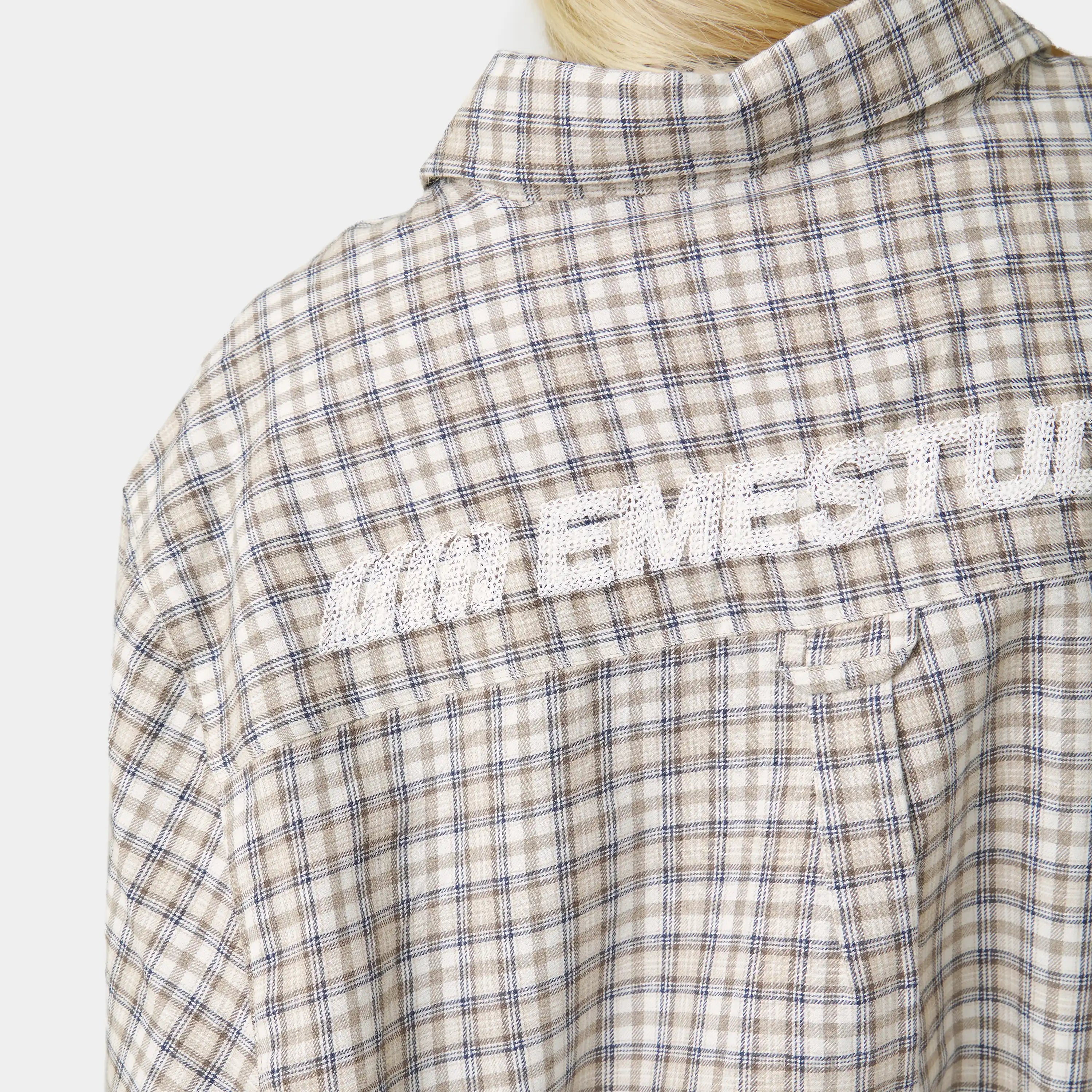 Ivy Off Sand Boxy Shirt Shirts Eme Studios