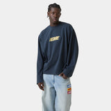 Thrill Navy Long Sleeve T-shirts eme