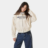 Capri Off Sand Full Zip Hoodies Eme Studios