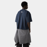 Badge Navy Oversized Tee T-shirts eme