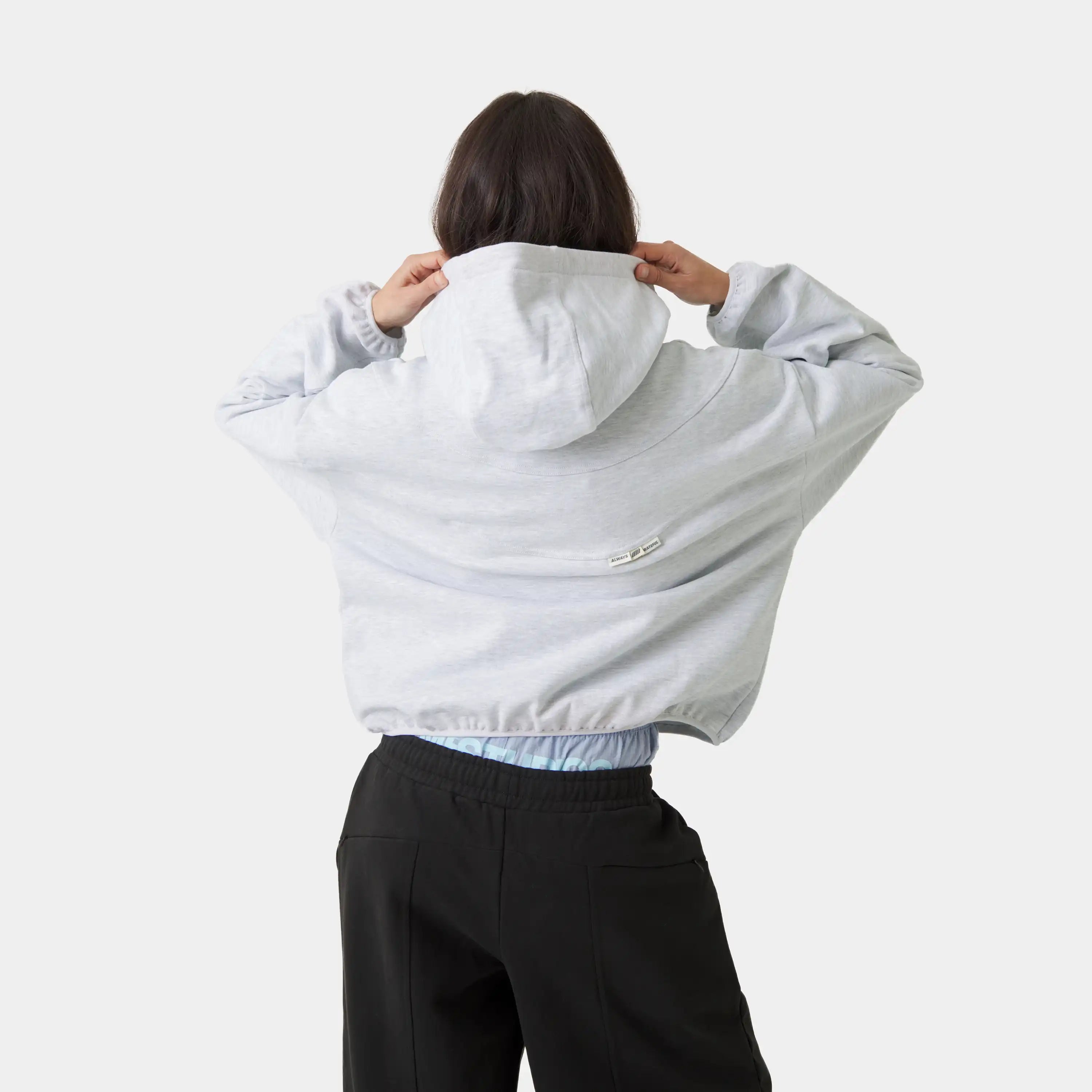 Alfa Heather Grey Oversized Hoodie Hoodies Eme Studios