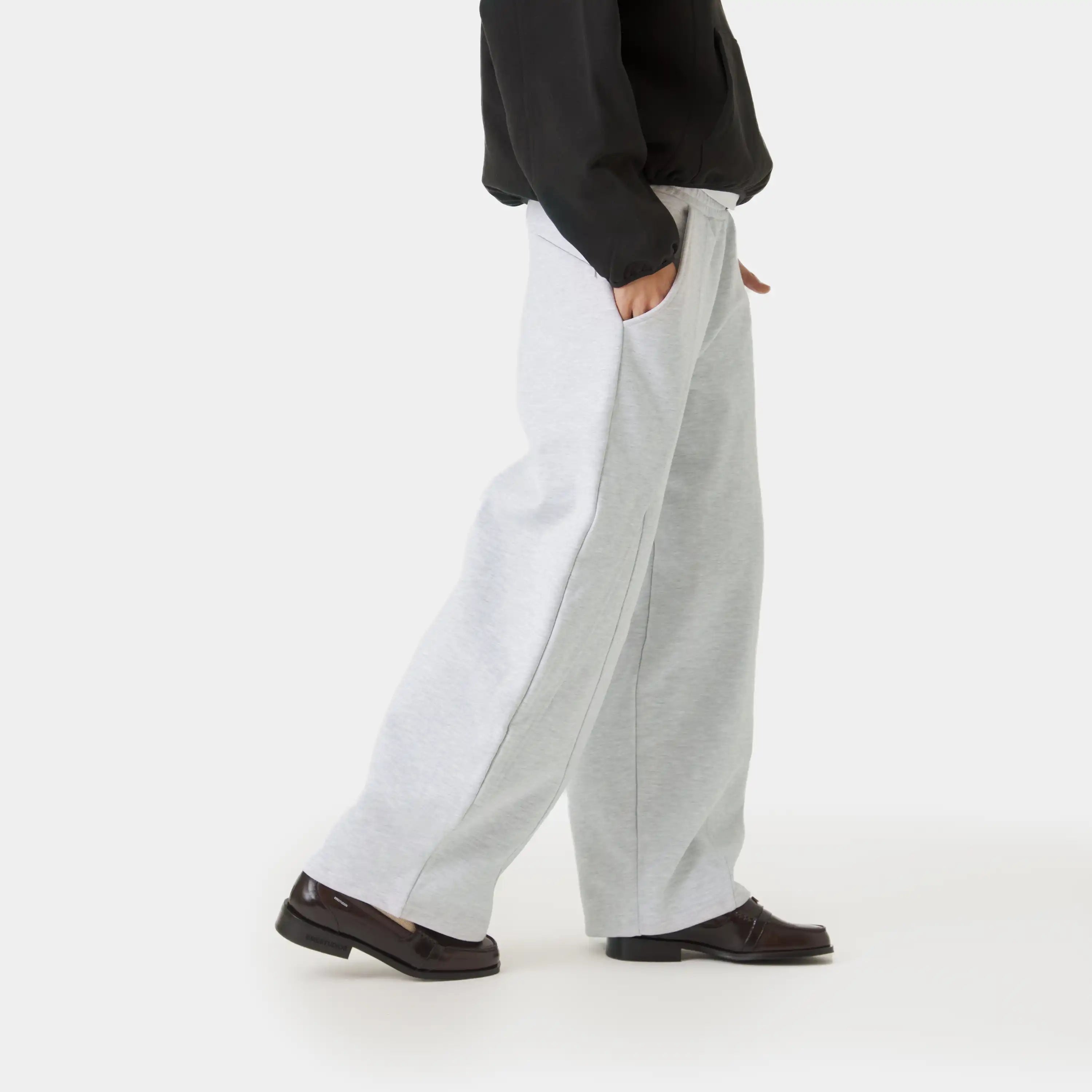 Alfa Heather Grey Suit Pants