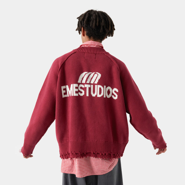 Fray Redwood Knit Sweater Knit eme