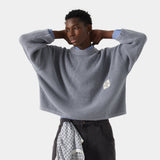 Sleek Stormmist Knit Sweater Knit eme