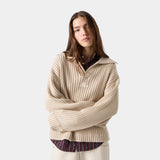 Swan knit Baggy Sweater Knit eme   