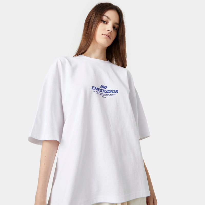 F Psilos Pearl Oversized Tee Camiseta eme   