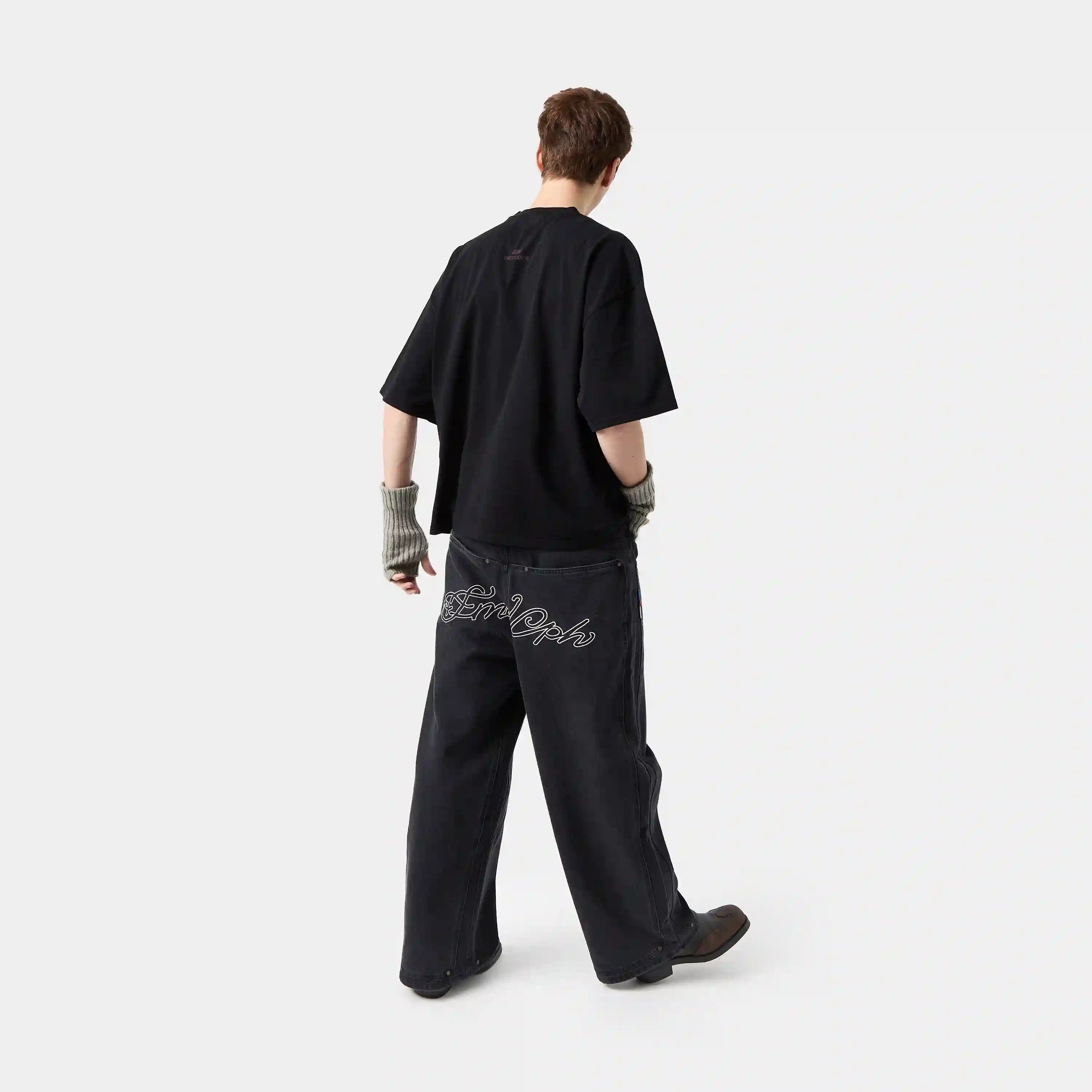 CPH Black Oversized Tee Camiseta eme