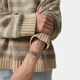 Curlow Stripped Knit Knit eme   