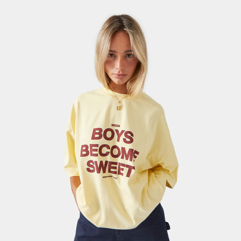 BBS Lemon Oversized Tee Camiseta eme   