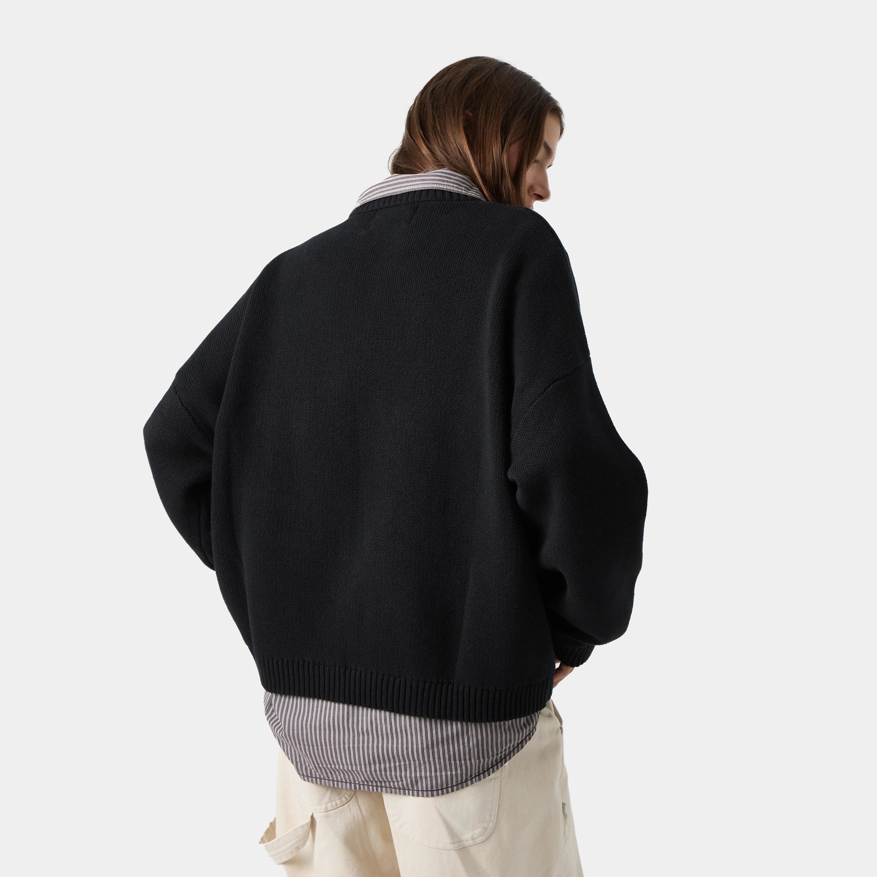 Master Flag Shadow Knit Sweater Knit eme   