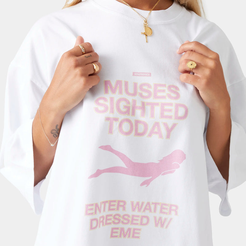 Muses Cropped Boxy Tee Camiseta eme   