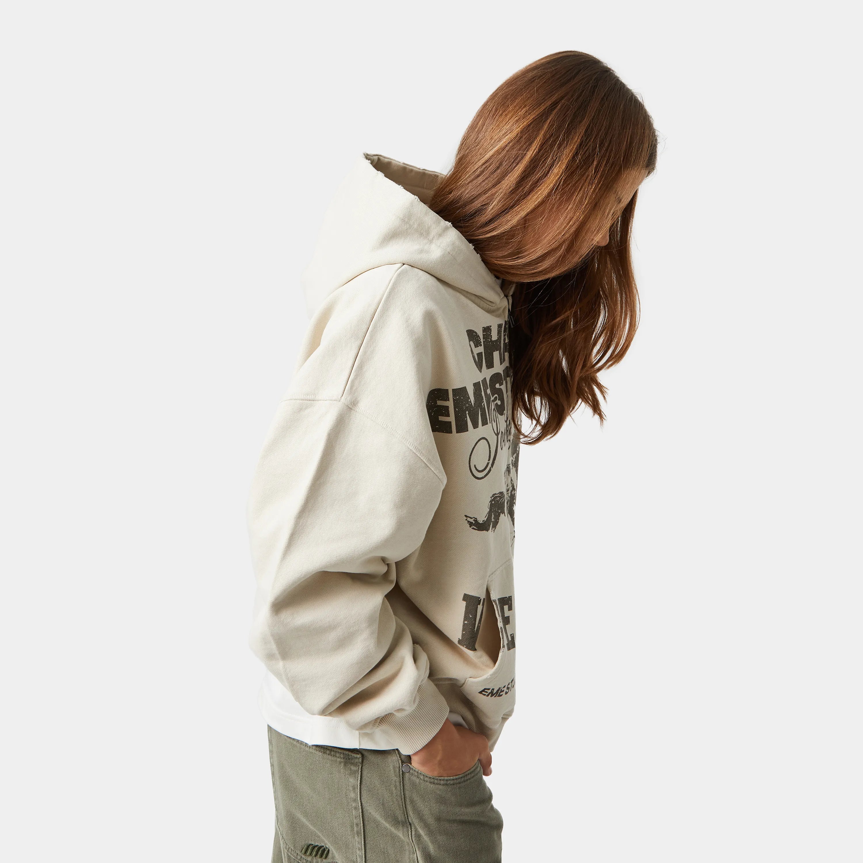 Horse Fog Full Zip Hoodie eme   