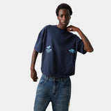 Champ Navy Oversized Tee Camiseta eme   