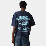 Champ Navy Oversized Tee Camiseta eme   