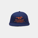 Horse Navy Cap Hat eme   