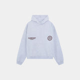 Reborn Heather Grey Oversized Hoodie Hoodie eme   