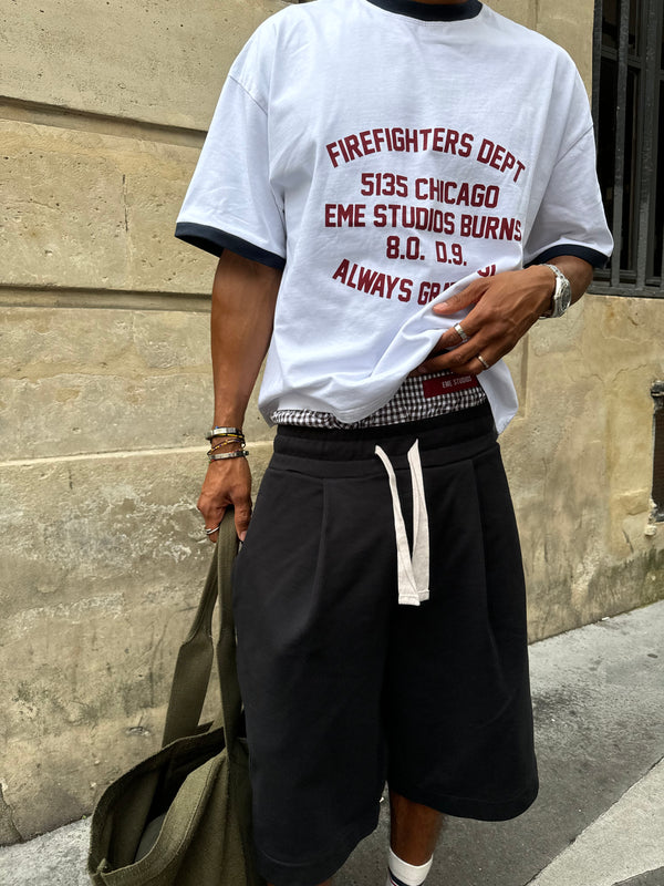 Chicago Fire Pearl Oversized tee Camiseta eme   