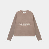 Master Muddy Brown Knit Sweater Knit eme