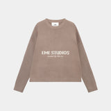 Master Muddy Brown Knit Sweater Knit eme   