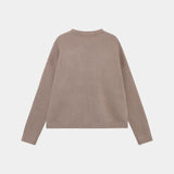 Master Muddy Brown Knit Sweater Knit eme   