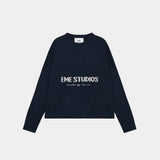 Master Navy Knit Sweater Knit eme