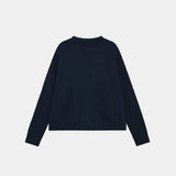 Master Navy Knit Sweater Knit eme