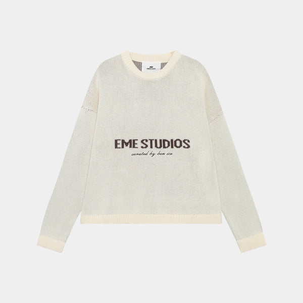 Master Off Sand Knit Sweater Knit eme   