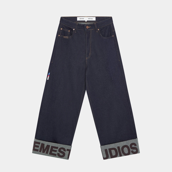 Riot Turned Raw Jeans Pants eme   