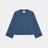 Posse Navy Long Sleeve Camiseta eme   