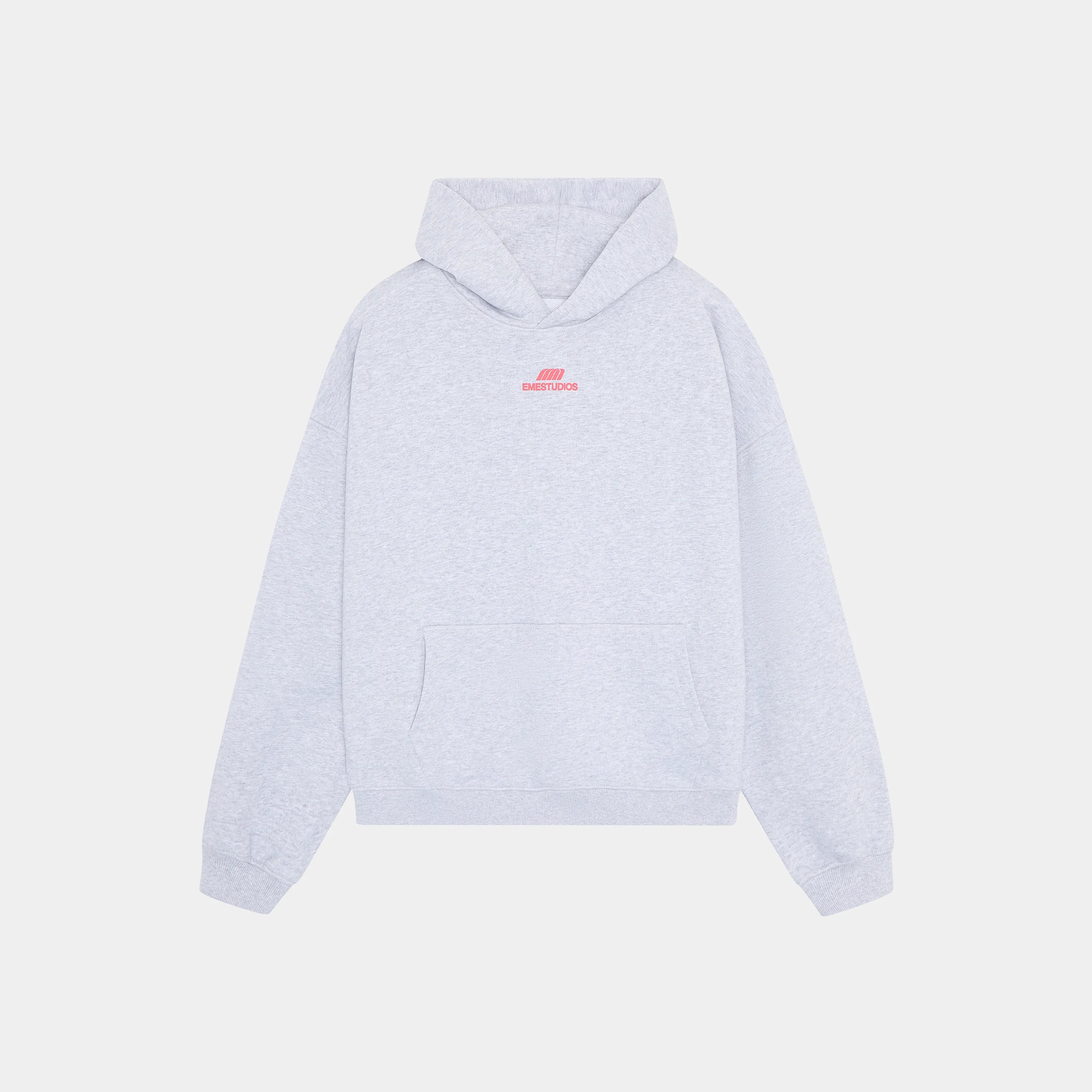 Posse Heather Grey Oversized Hoodie Hoodie eme   