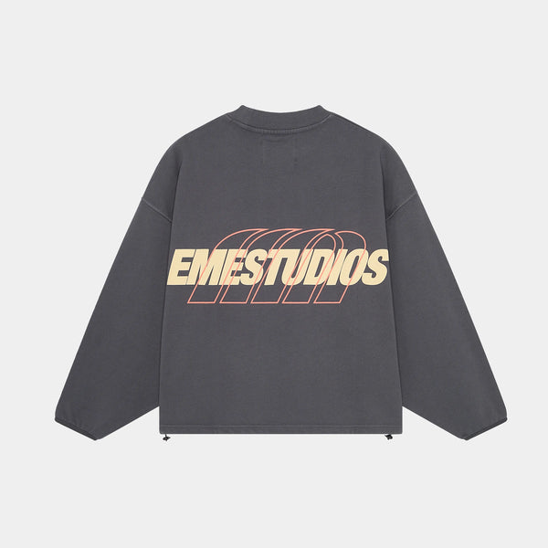 Revo Shadow Baggy Mockneck Crewneck eme   