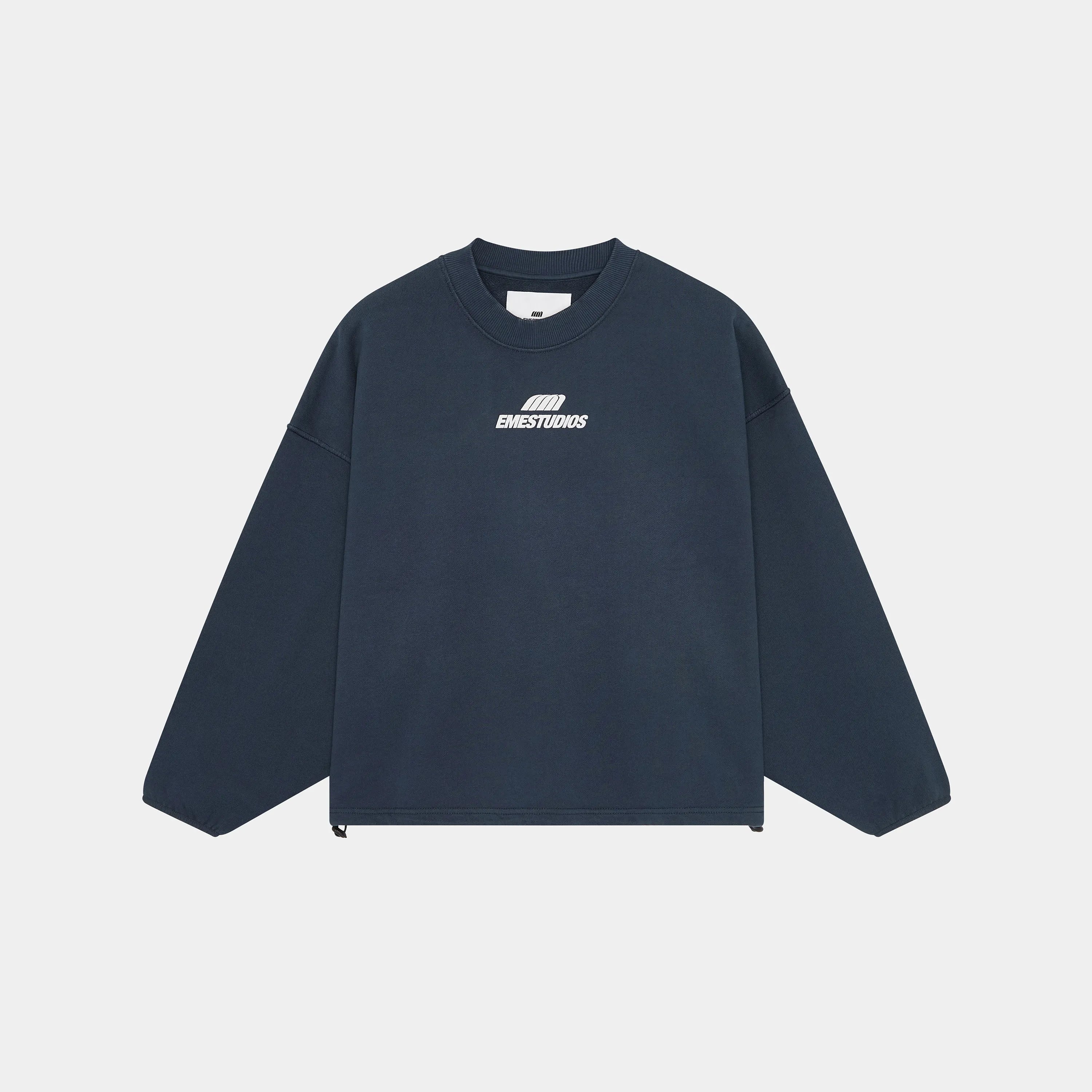 Revo Navy Baggy Mockneck Eme Studios