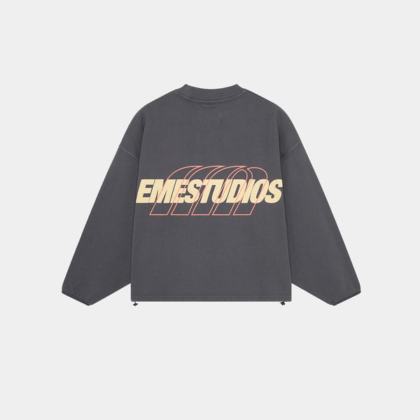 Revo Shadow Baggy Mockneck Crewneck eme   