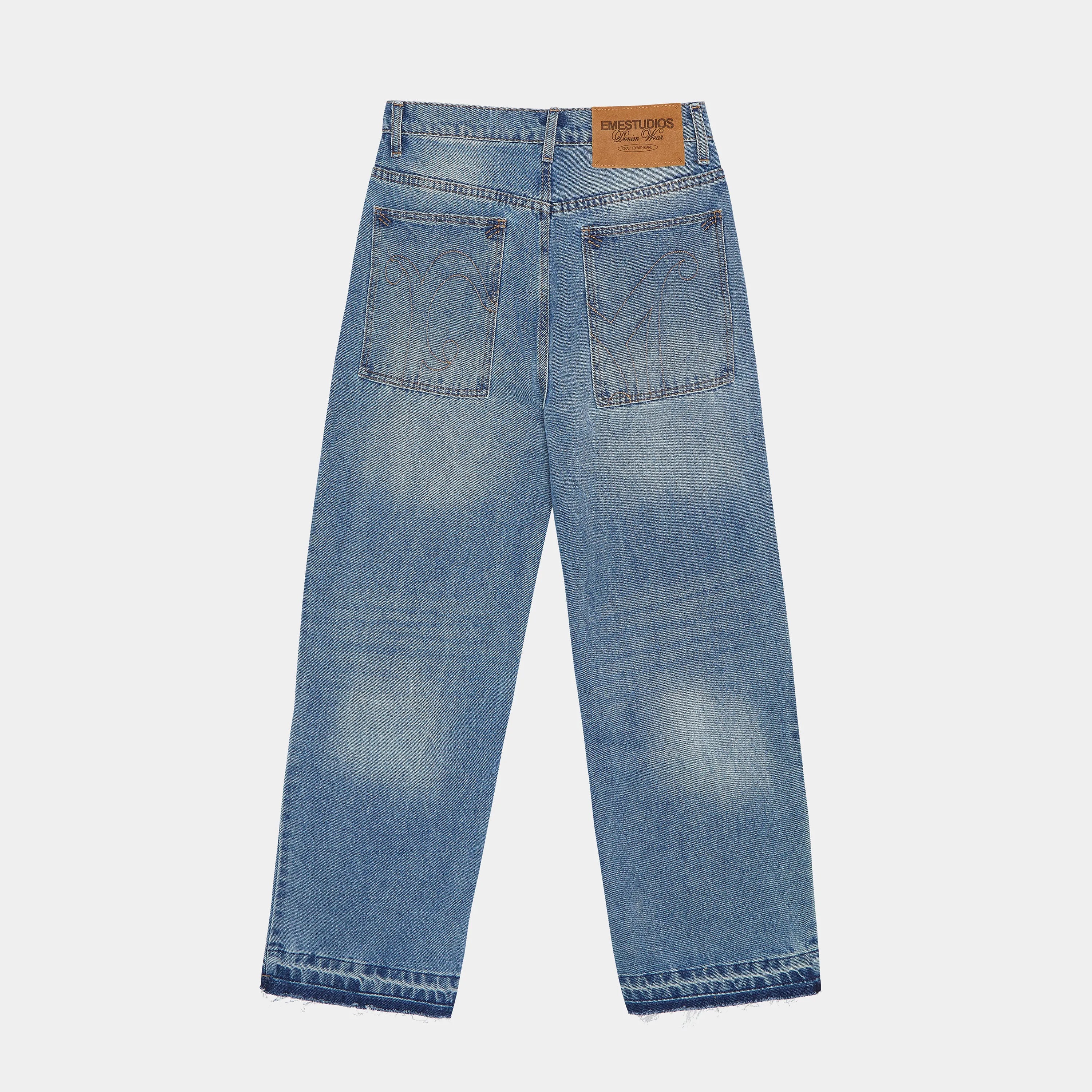 Riot Straight Jeans Pants eme   