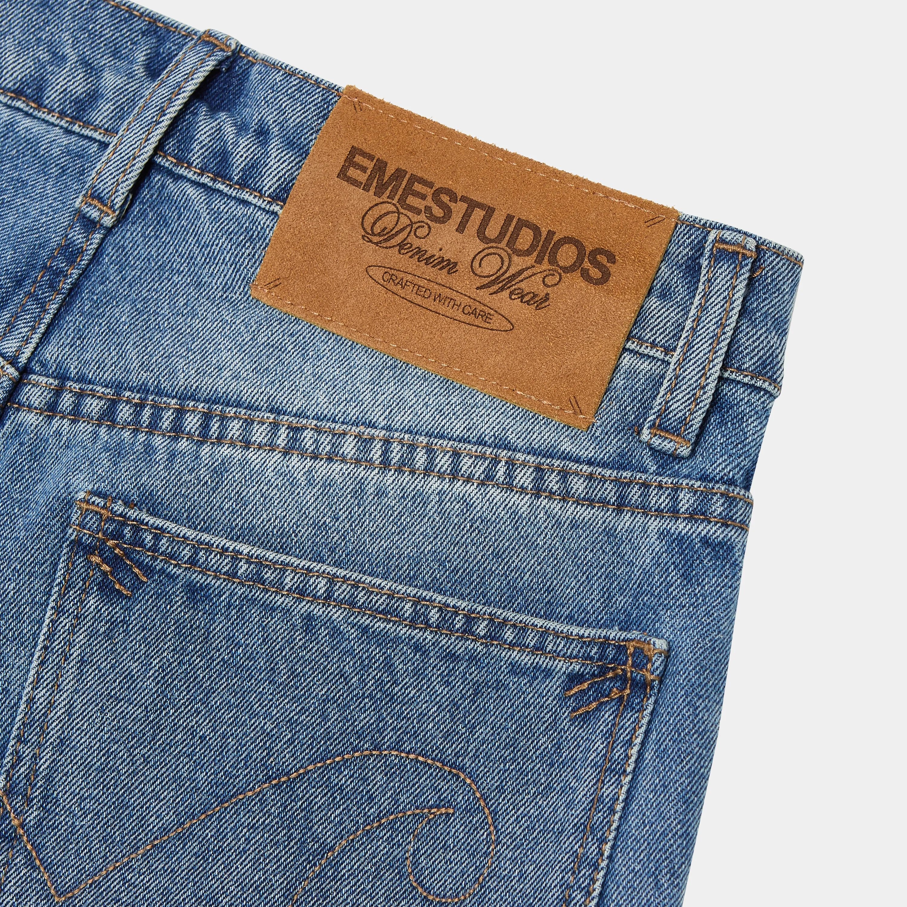 Riot Straight Jeans - Eme Studios