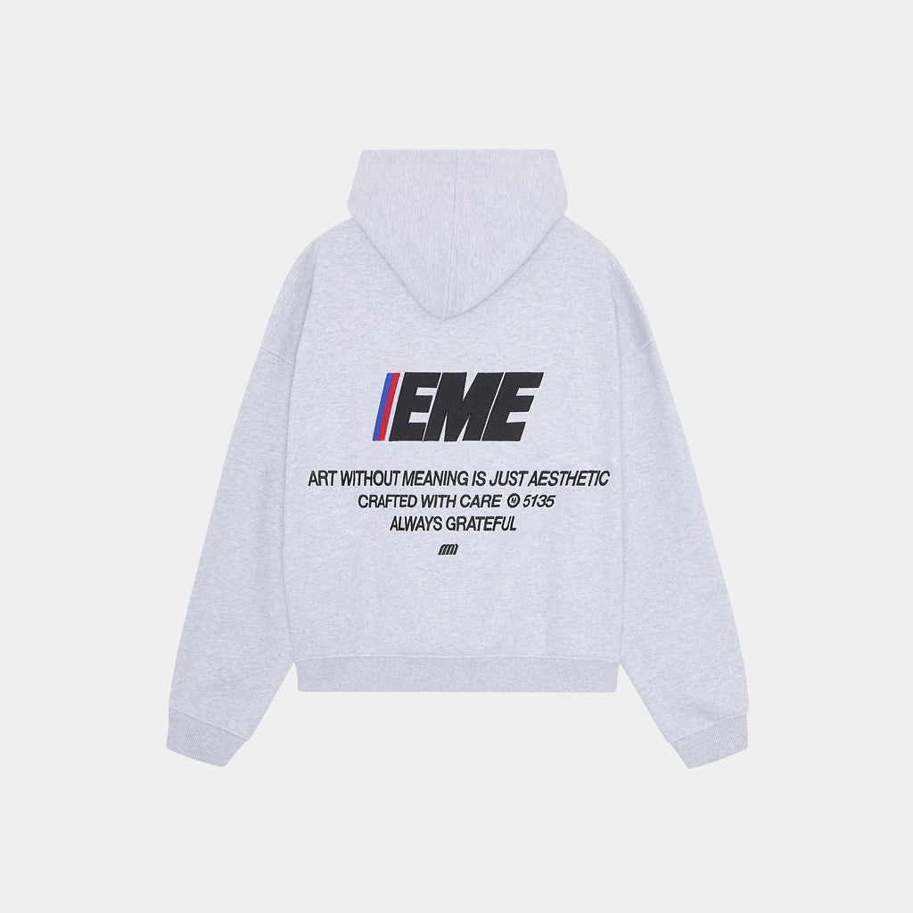 Acceptance Muddy Brown Oversized Hoodie Eme Studios