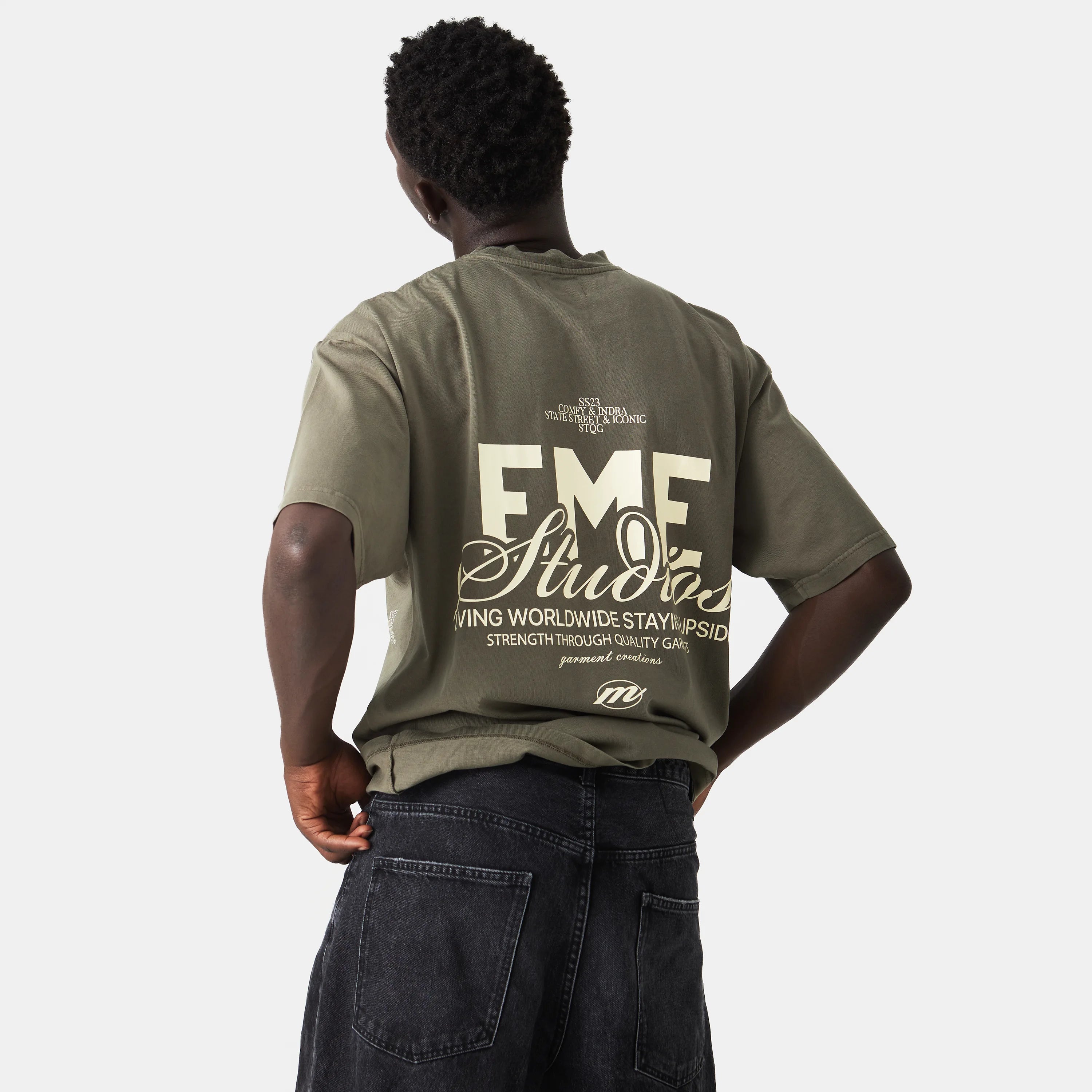 Grateful Laurel Oversized Tee Camiseta eme   