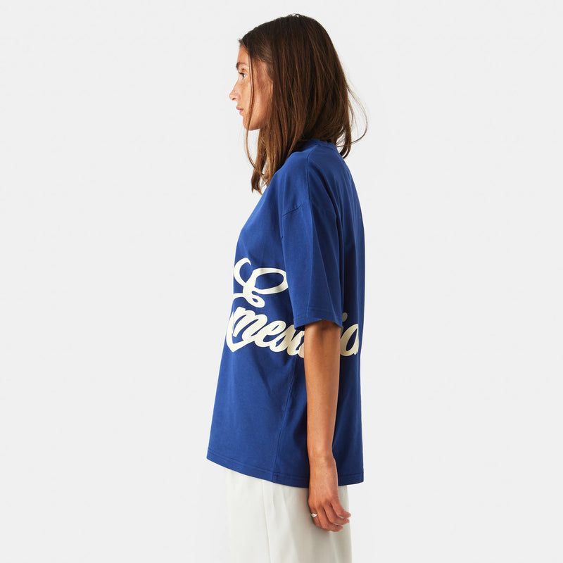 Side Hug Grosbeak Oversized Tee Camiseta eme   