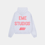 Posse Heather Grey Oversized Hoodie Hoodie eme   